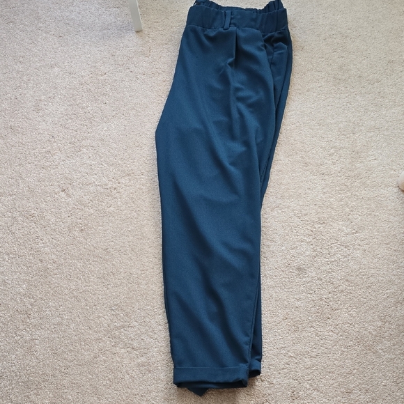 Torrid Women's Teal Dress Pants - Picture 3 of 3